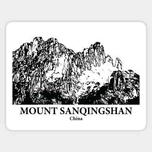 Mount Sanqingshan - China Sticker